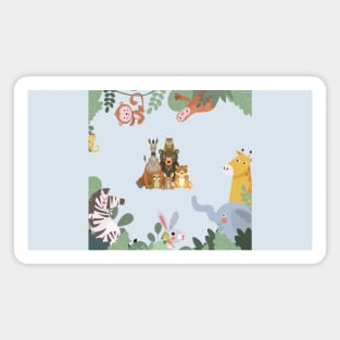 wildlife, Jungle wild animals Magnet